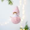 Christmas Pendant Ballet Girl Doll Ornament Hanging Decor with Lanyard Christmas