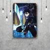 Sword Art Online Vintage Tin Sign Home Decor Wall Decor Art Wall Mural Room Decoration Decor Retro Metal Sign Plate Bar Posters