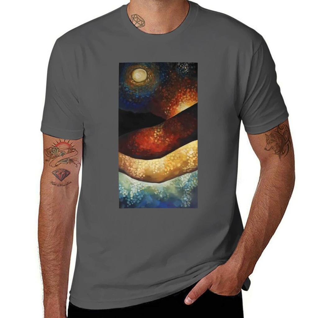Morning Star Tshirt Casual Loose Daily Wear Tshirt