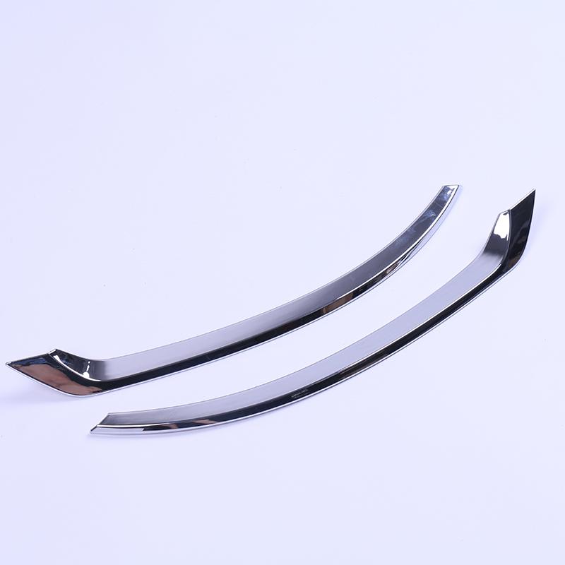 2016 Accessories 2pcs ABS Chrome REAR FOG LAMP COVER TRIM FITS FOR VOLVO XC90 2015-2025 Car Styling