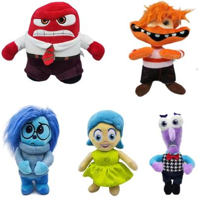 20-25Cm Film Vice-Versa Joie Tristesse Colère Dégoût Peur Riley Jouet en Peluche Poupée Souple Remplie Cadeaux Pour Enfants
