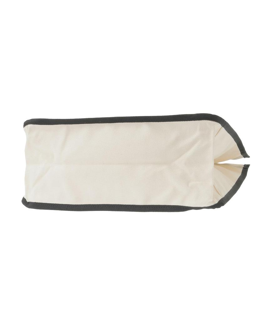 Maison de Fleur Piping Square Tote Bag, Women's, 08000790600, Black