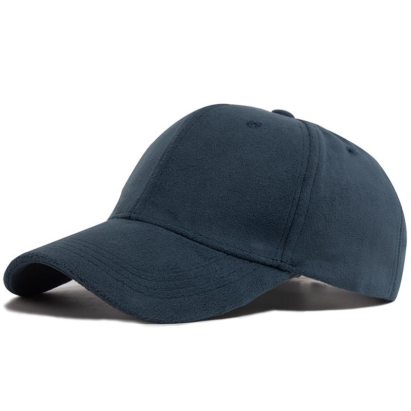 

Замшевые женские бейсболки осень-зима однотонные модные мужские кепки в стиле хип-хоп для отдыха на природе повседневные дорожные солнцезащитные козырьки разноцветные унисекс Adjustable тёмно-синий