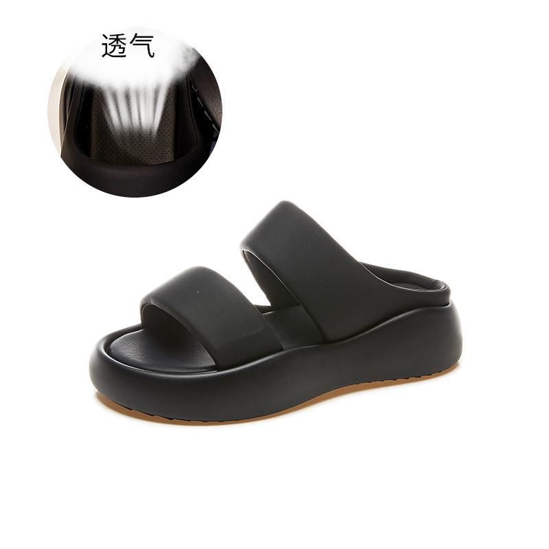 Slippers Women's 2025 Summer New Women's Cloud Beach Slippers Women's Casual Women's Wear Half