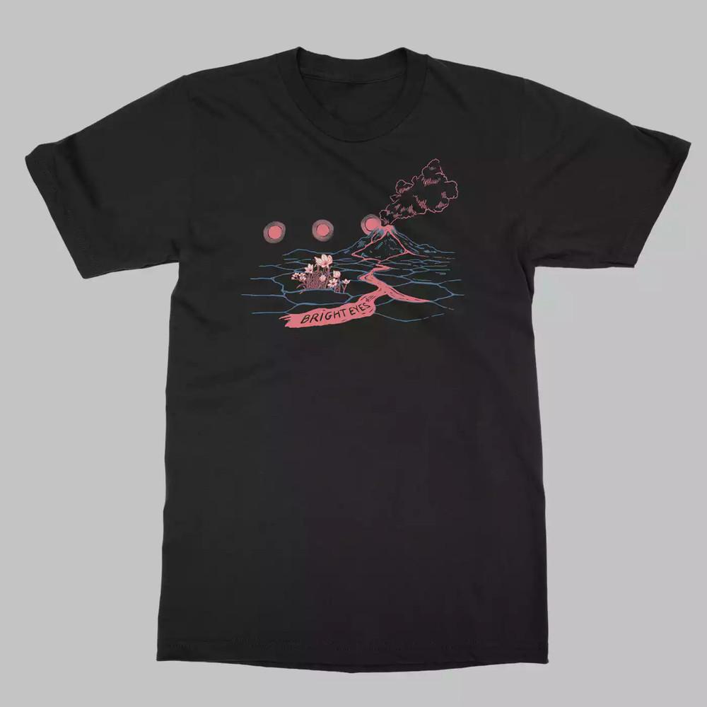 NEW Bright Eyes - Volcano Concert Album Collection Black All Size Shirt OM737 Unisex T-Shirt S