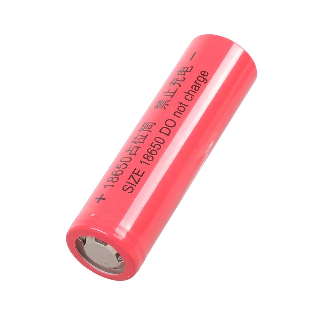 Set of 2pcs 18650 Battery Placeholder 0V Shortcircuit Design for Employee Training in Series Configuration