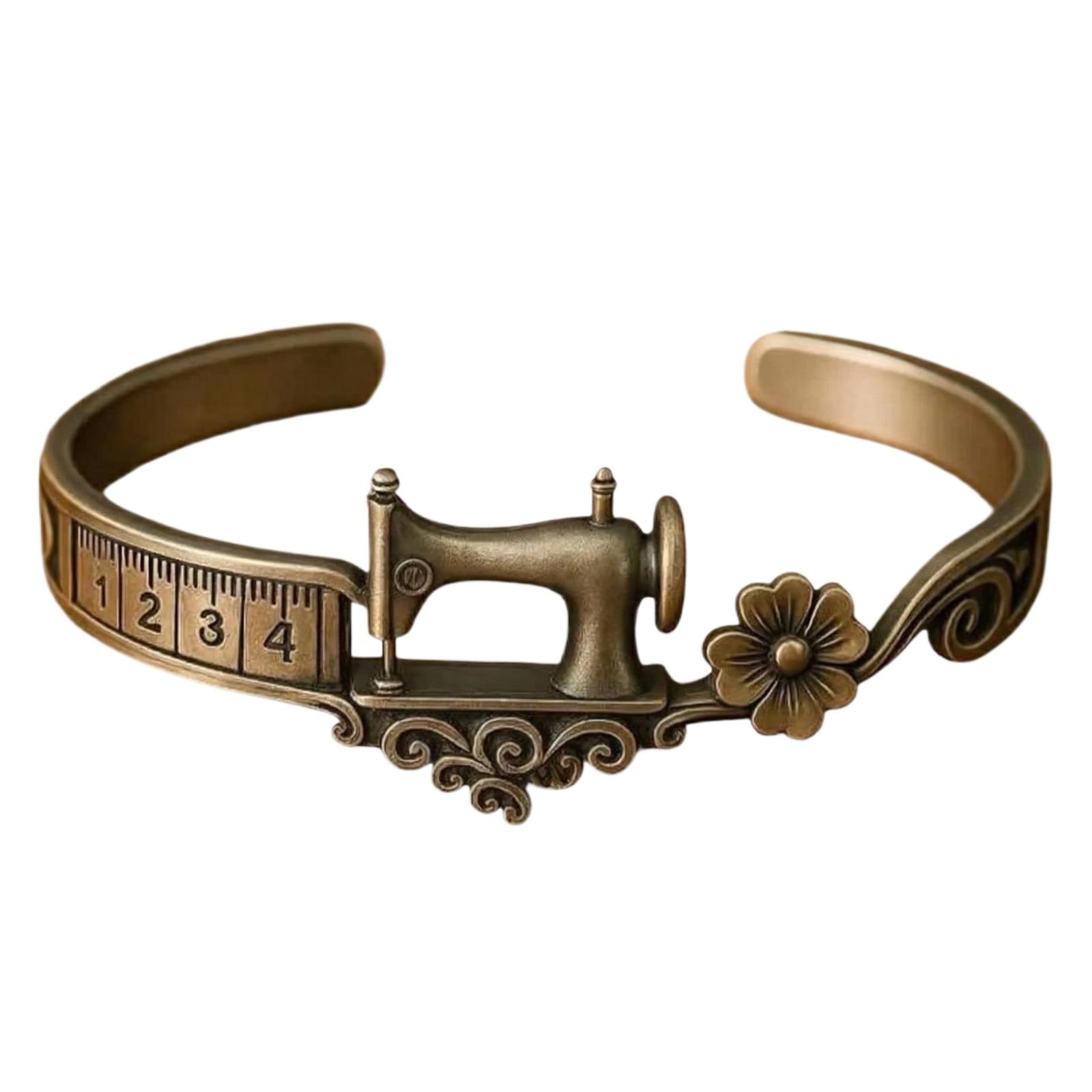 Sewing Machine Themed Bracelet One Size