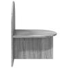Nightstand Gray Sonoma 48 x 49 x 65 cm Particleboard
