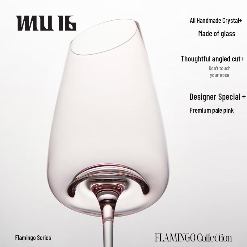 MU16 Crystal Champagne & Wine Glass Gift Set