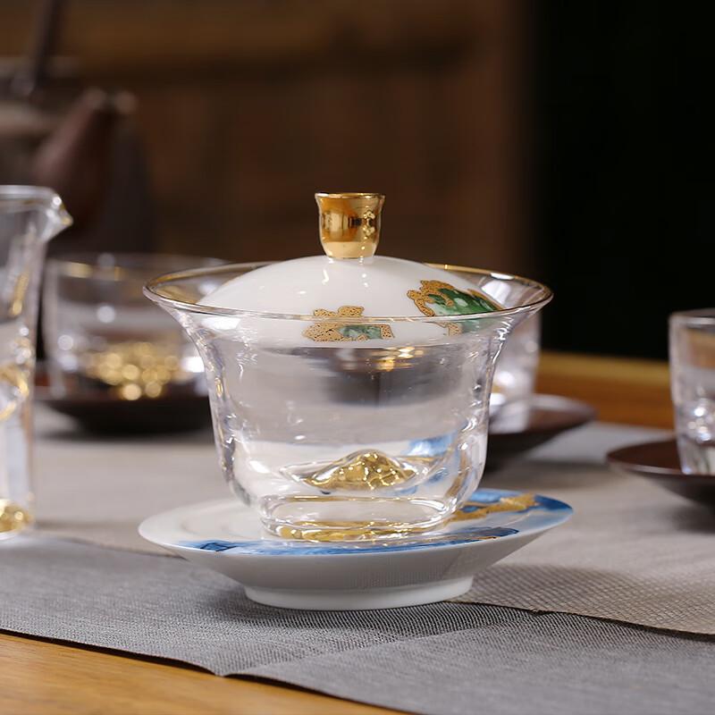 Geshan Tangjin Blue Phantom 9-Piece Tea Set