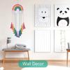 Bohemian Style Rainbow Wall Hanging, Rainbow Fabric Decoration For Home, Room, Classroom, Dorm Or Party, Bohemian Style