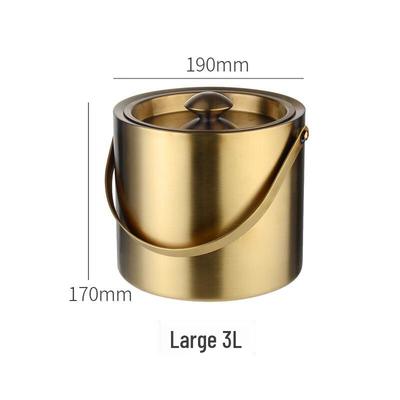 Stainless Steel Insulated Ice Bucket