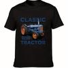 Retro tričko Fordson Major Traktor Vintage Zemědělský design s ikonickým logem Grafika klasického traktoru Unisex trička na léto