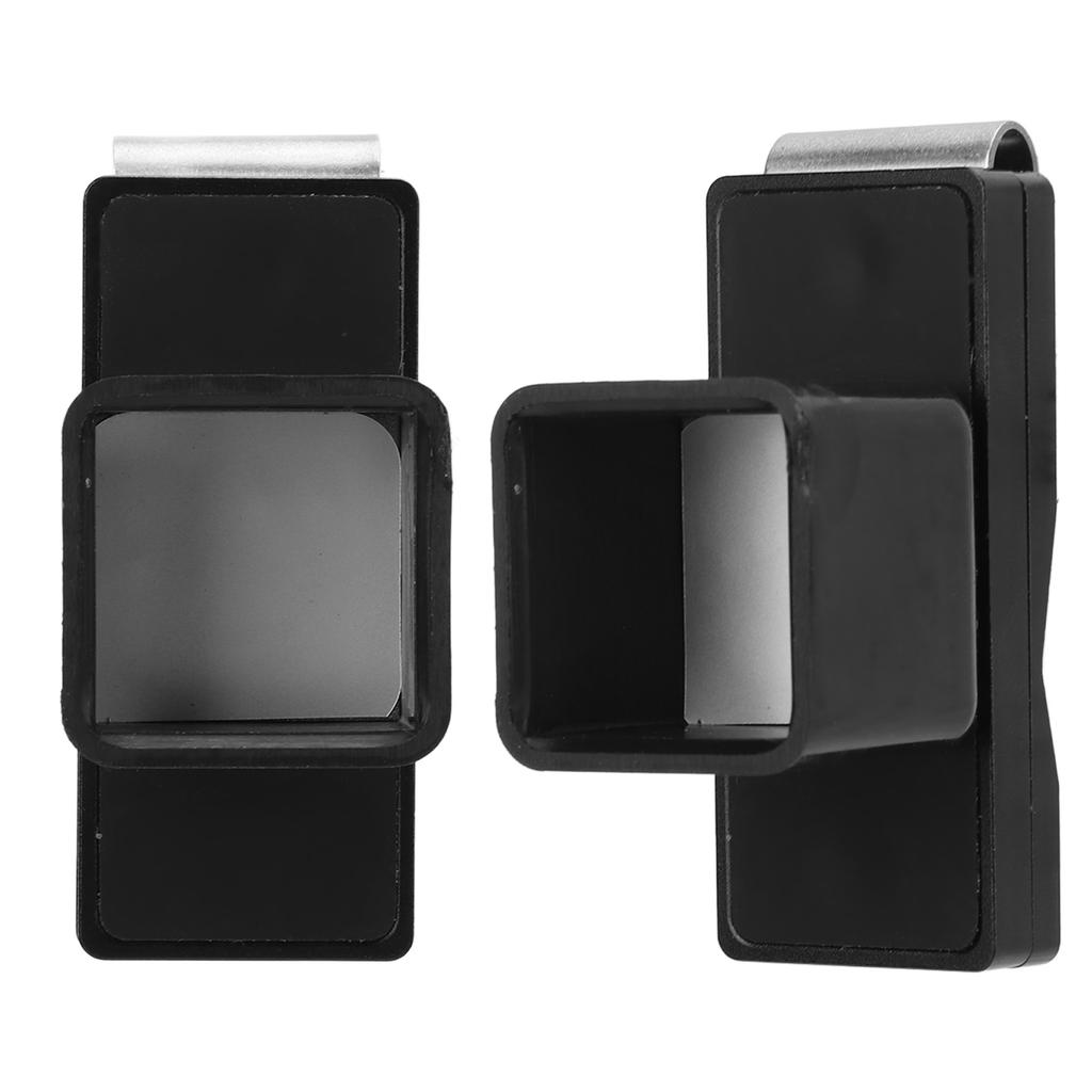 Billiard Chalk Holder Aluminum TPU Magnetic Snooker Chalk Tip Storage Box with Clip Billiard