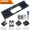 Door Hinge Template Door Hinge Jig Woodworking Hinge Slotting Locator Positioning Slot Locator Hinge Installation Kit