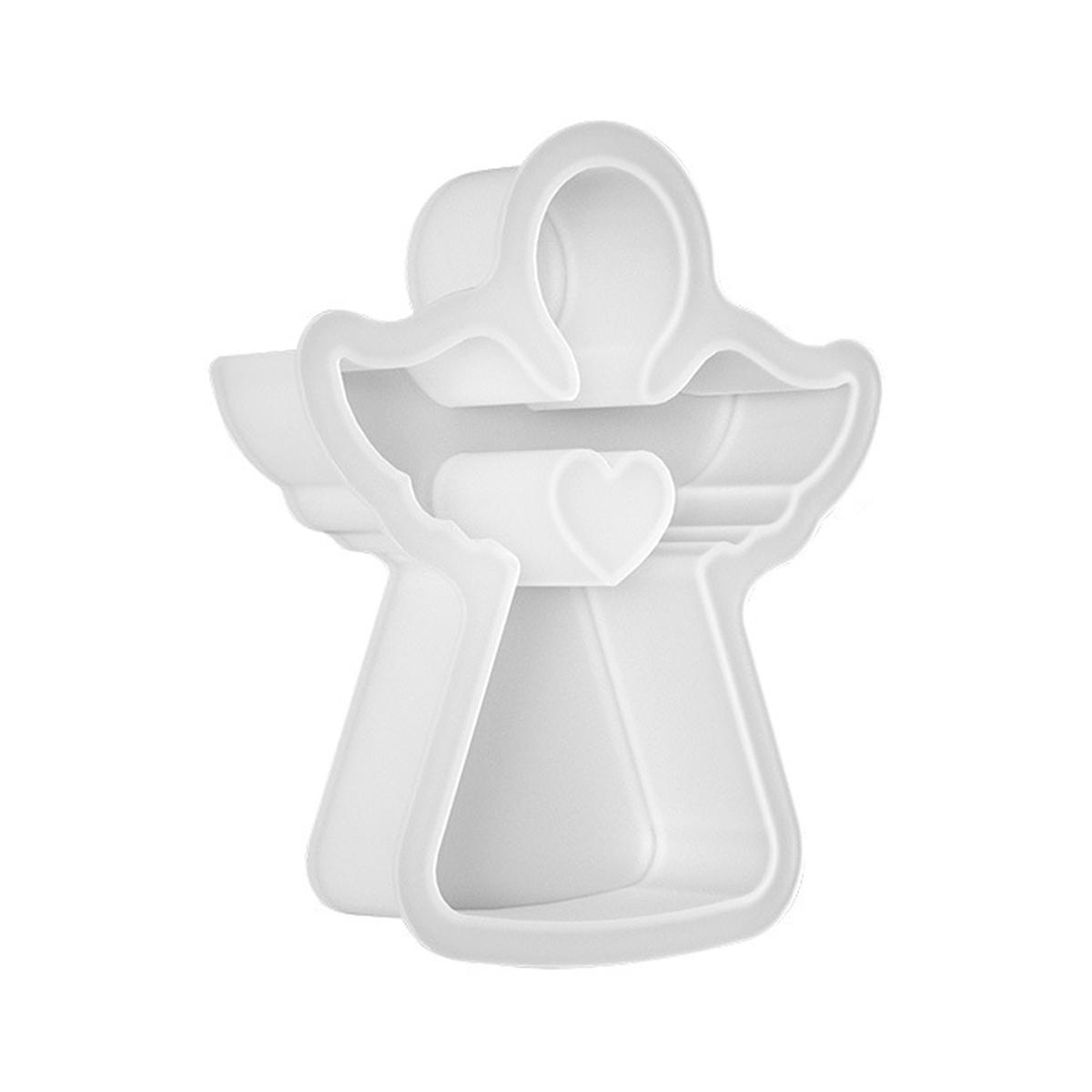 

Ангел силиконовые формы DIY подсвечник форма орнамент арома гипс свеча любовь ангел силиконовые формы