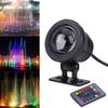 RGB Fountain Light 10W LED Spotlight Decorative Lighting Aquarium Lamp  Pool