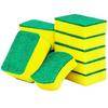 Double-Sided Durable Dishwashing Sponge and Scouring Pad for Kitchen Cleaning