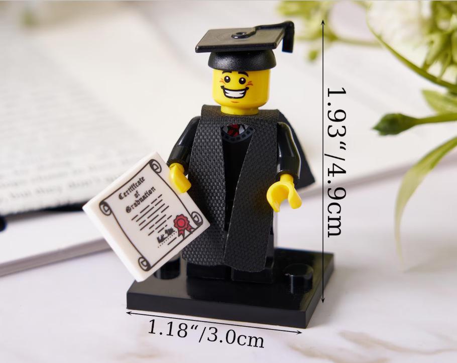 Cartoon Building Blocks Minifigure Educational Toys for Kids