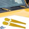 4pcs Front Window Windshield Wiper Blade Cover Trim for Ford Bronco 21+Yellow