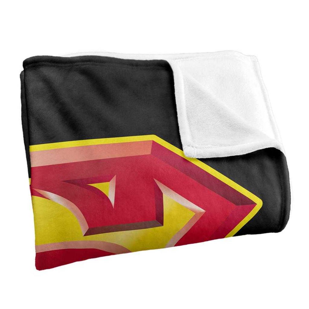 SUPERMAN Silky Super Dad Supersoft Blanket