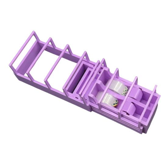 Tape Dispenser Automatic 18-Strip Cutter for Gift Wrapping And Crafts Prepares No-Blade Safe Quick Tape Preparation Tool