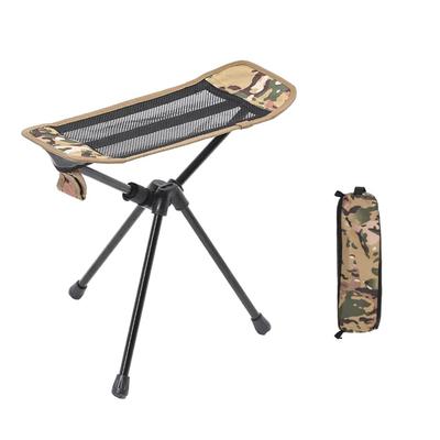 Sethmay Outdoor Chair Footrest Foldable Footrest Compact Footstool 2 In 1 Chair Camping Outdoor Fishing Mountaineering Travel Picnic Storage Bag