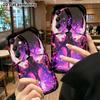 Phone Case: 2D Flat Samsung Galaxy A34 A35 M05 M06 S20 S22 S21 FE Plus 5G Protective Case, Girl Under the Moon, Christmas and Halloween Gift