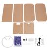 3D Printer Enclosure Fit for Bambu Lab Clear Acrylic Cover Dusts Proof Dry with LED Display
