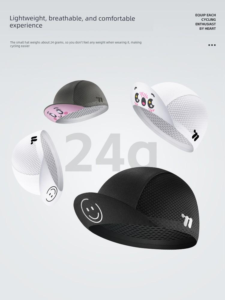 West Rider Cycling Cap Ice Silk Sun Protection Helmet Liner Head Cover Unisex Summer Sweat-Absorbing Quick-Drying Cycling Gear
