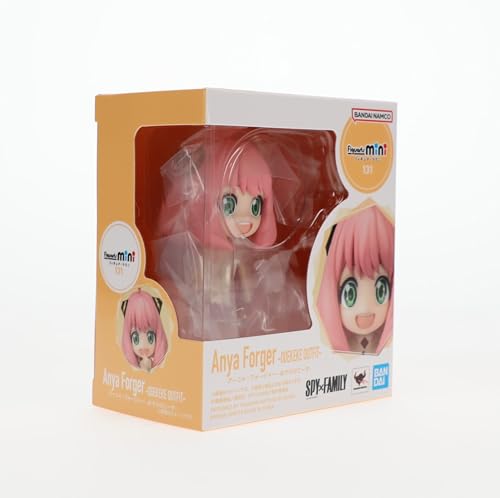 TAMASHII NATIONS Figuarts Mini SPY×FAMILY Anya Forger -Odekekekode- Approx. 80mm ABS & PVC Painted Movable Figure