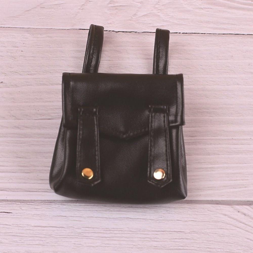 

Миниатюрная плюшевая кукла, кожаная сумочка, мини-сумка для куклы 17 см, аксессуары, сумка из ПУ кожи для куклы, дети style 3