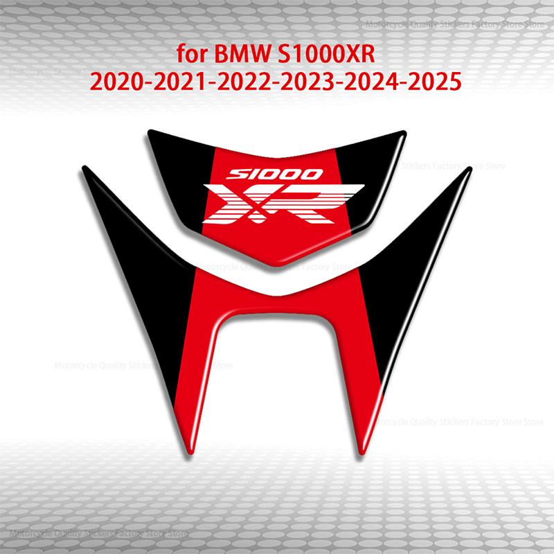 3D Gel Front Fairing Stickers Fit BMW S1000XR 2020-2025 Waterproof Vinyl Anti-Scratch Frost Resistant Motorcycle Modification Protector Decal Kit