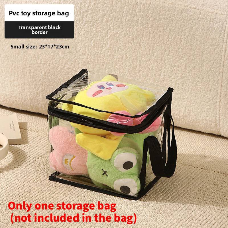 Modern Cubic Pvc Toy Storage Bag With Foldable Waterproof Design For Bedroom And Living Room Organization
