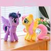 Snuggly Little My Pony Plush Doll Charming Horse Figure For Kids Bedroom Decoration