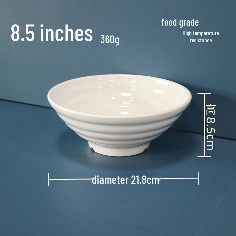 777 Melamine Commercial Ramen & Soup Bowls