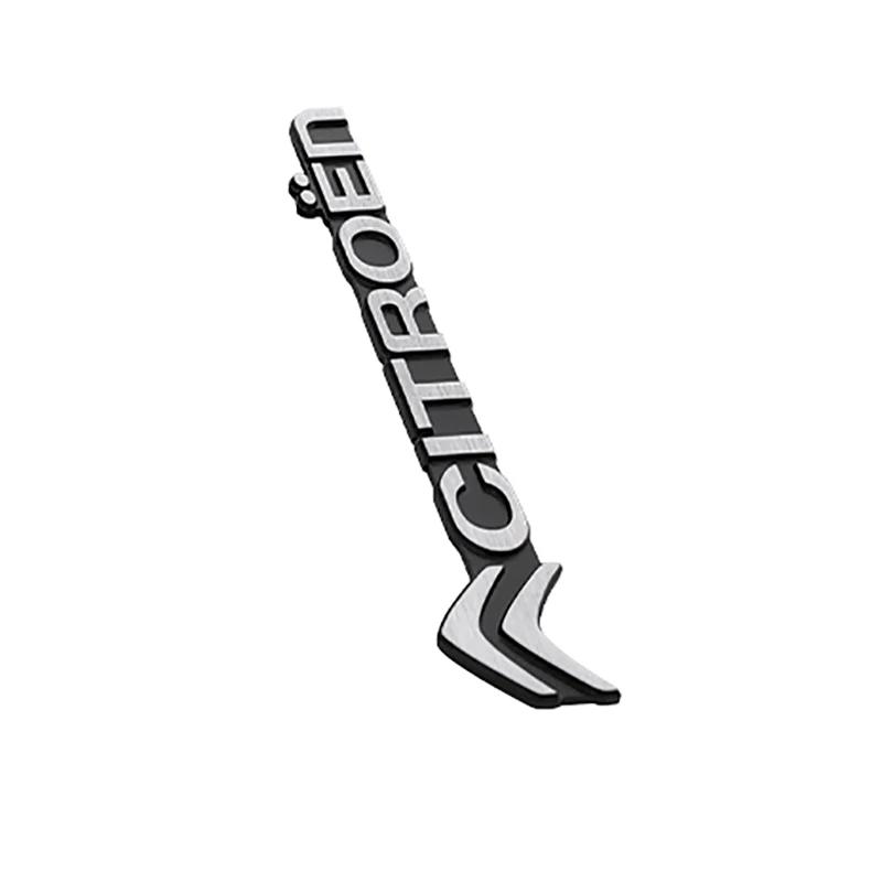 Autocollant Emblème Latéral d'Aile de Voiture pour Citroen C4 C3 C5 C1 DS3 DS5 DS4 Jumper Xsara C-Elysee Picasso Nemo Style Badge de Coffre Arrière