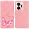 For Realme 15 Pro 5G/15 5G Stand Case PU Leather Phone Cover Butterfly Printed