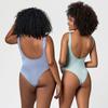European & American Women's Fashion Jumpsuit with Chest Pad - Open Back One-Piece Swimsuit Outerwear