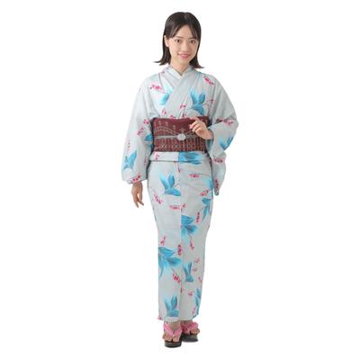 [Le Coeur] Women's Yukata, Free Size, Delicate Lily of the Valley