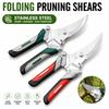 Non-Slip Handle Garden Scissors Foldable Branch Pruner Horticulture Secateurs Tree Branch Pruning