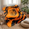Coperta in Flanella con Stampa Hull City Football, Morbida Calda Leggera Coperta Plaid per Divano Letto Campeggio