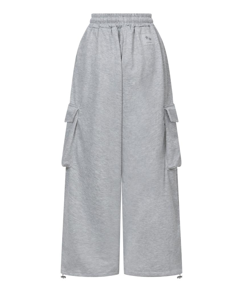 Koiliseu Lazio Cargo Wide Sweatpants (3 Colors)