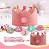 Multicolor Birthday Crown Hat 1-9 Birthday Celebration Hat Event Party Crown  Birthday Party