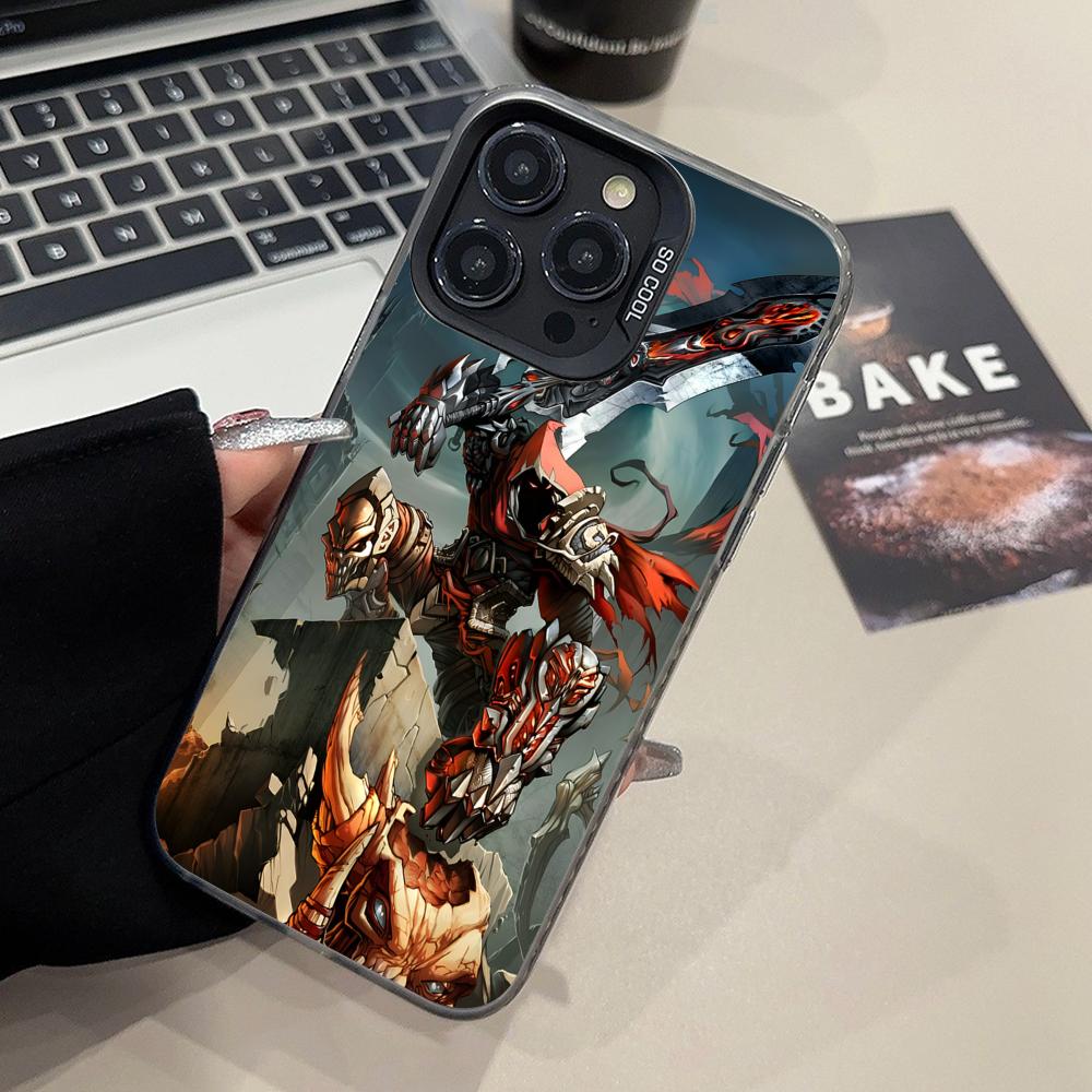 Game Darksiders Mobile Phone Case for iPhone 17 16 15 14 13 12 11 X XR XS 8 7 Air Pro Max Plus Translucent Colorful Cover Luxury