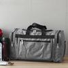 Travel Garment Bag Waterproof Large Capacity Multi Pockets Oxford Fabric Travel Bag for Gentlemen Light Gray S