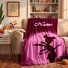 Winx Club Custom Flannel Blankets Soft Warm Cozy Throws for Home Decor Holiday Gifts
