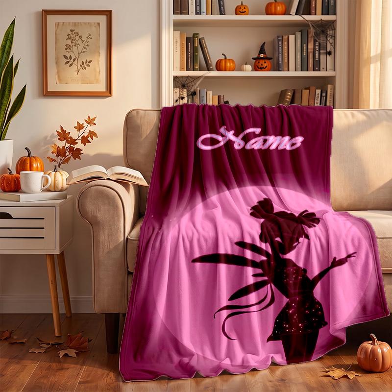 Winx Club Custom Flannel Blankets Soft Warm Cozy Throws for Home Decor Holiday Gifts