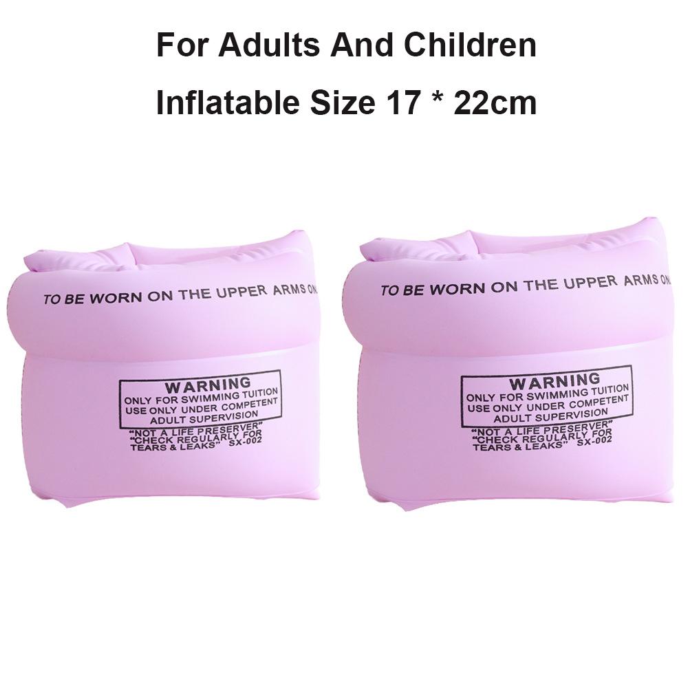 Inflatable Swim Arm Ring Pool Float Pool  Accessory Summer Water Swim Tube Inflatable Pool Buoyancy Armbands фиолетовый