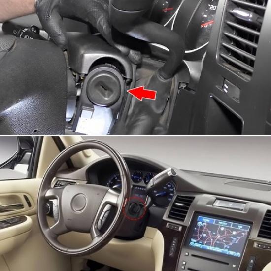 Ignition Lock Cylinder For Chevrolet Silverado Suburban GMC US312L Sierra 924725